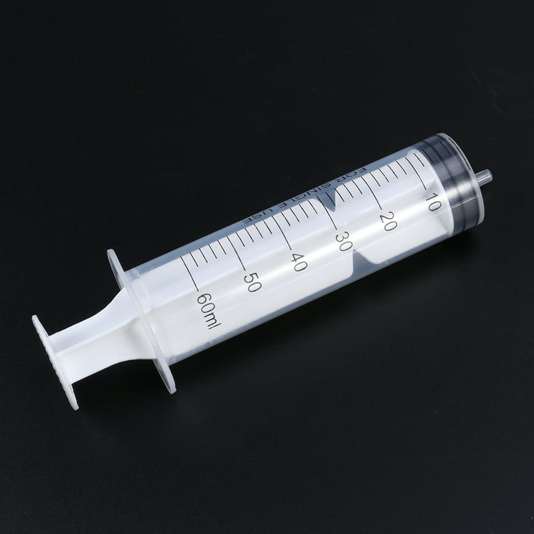 Hemoton 5 Pcs 60ml Luer Lock Syringes Industrial Grade Glue Applicator  Syringe Without Needle 