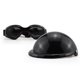 thumbnail image 1 of Conjunto de gafas para casco de perro, casco para mascotas, gafas de sol para perros, sombrero de seguridad ajustable para motocicleta, M JM, 1 of 5