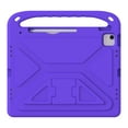 thumbnail image 2 of Allytechgroup Kids Case for Apple iPad Air 13 Inch M2 2024, EVA Lightweight Kickstand Bumper Shockproof Handle Children Proof Protective Case Cover for Girls Boys, Purple, 2 of 6