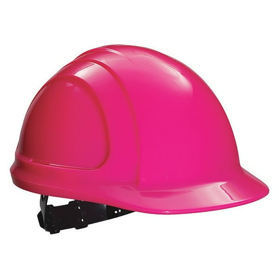 Hard Hat, North Zone, Polyethylene, 4 Point Ratchet, Type 1, Class E, Hot Pink
