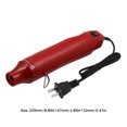 thumbnail image 2 of Pistola de calor Elektrische Heißluftpistole, US-Stecker, 300 W, kleines Heißluftpistolen-Set, 110 V, DIY-Werkzeug (rot), 2 of 4