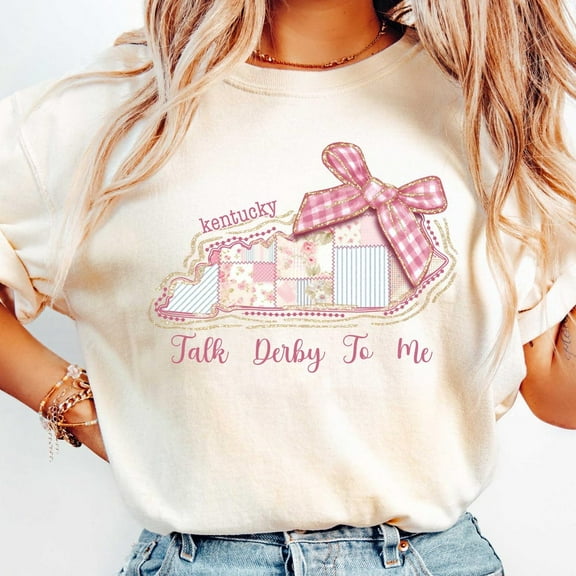 Talk Derby To Me Shirt, Ridin' Derby Shirt, Kentucky Derby Shirt, Riding Derby Tshirt, Let'S Get Down And Derby Weekend Race Day Shirt Women Unisex S-5Xl Hot Trending Shirt, Vintage Birthday Gift