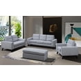 thumbnail image 2 of Topline Home Furnishings Causeuse en chenille, 2 of 5