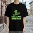 thumbnail image 3 of Organic Energy, Surfing Plant Man Print 1, Vintage T Shirt, Cotton T-Shirt for Men, 23554216,L, 3 of 8