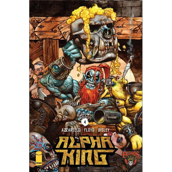 3 Floyds: Alpha King #4 VF ; Image Comic Book