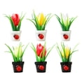 thumbnail image 1 of unbranded 6Ud Pequeñas Plantas Artificiales De Resina Con Para Y Oficina, 1 of 8