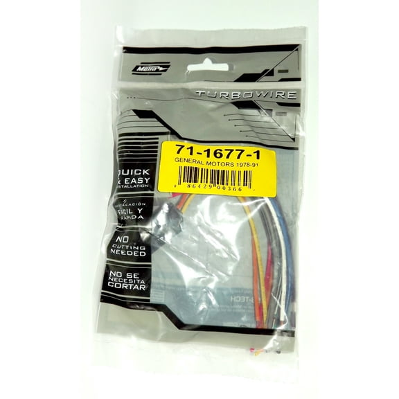 Metra Turbowire OEM Wire Harness w Memory for 73-93 Chevy GMC Pontiac 71-1677-1