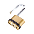 thumbnail image 3 of Long Beam Combination Lock, Padlock, Extended Lock Hook Bottom, Four Zinc Alloy All-Metal Long Hook Combination Lock, 3 of 5