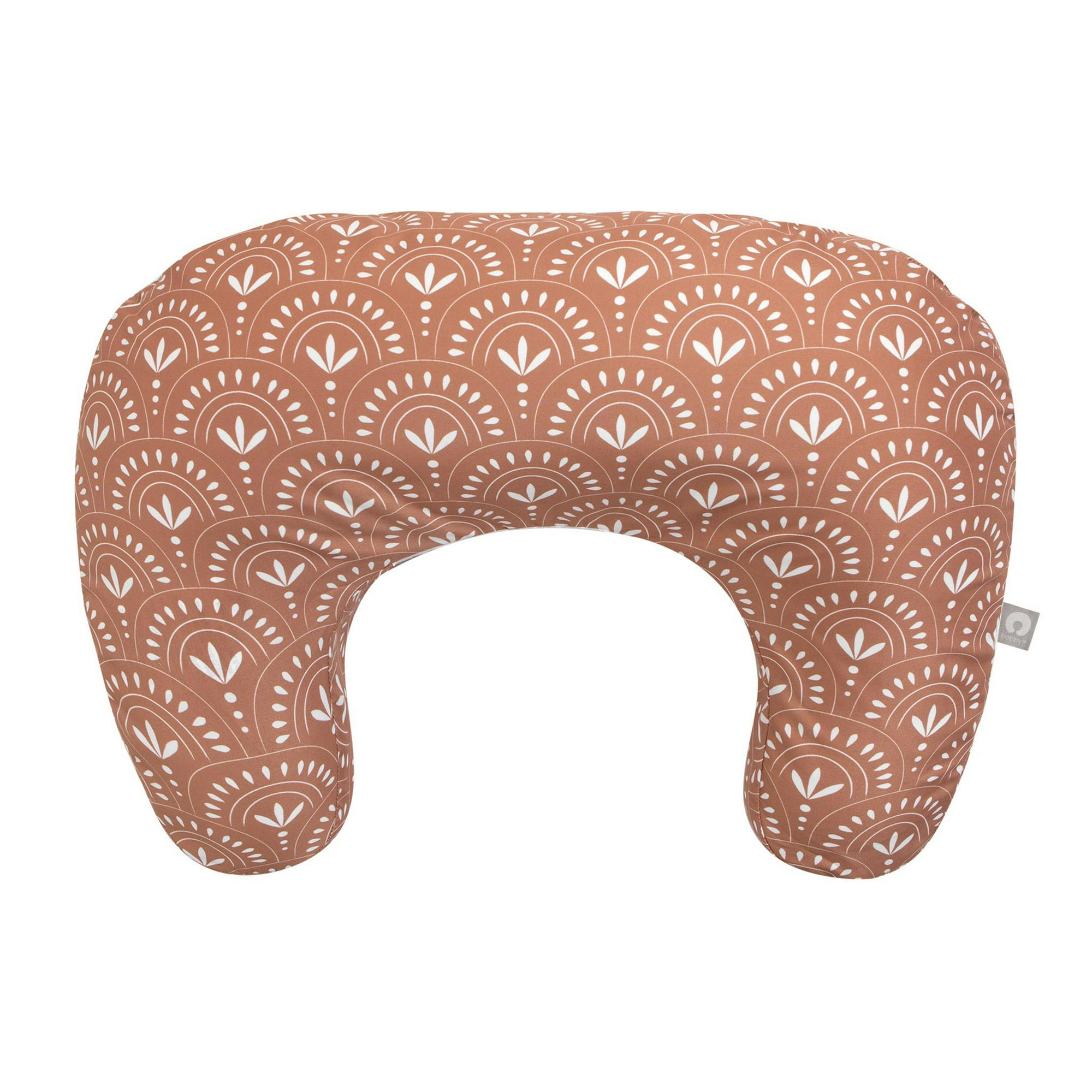 Boppy Nursing Pillow - Ergonomic Bottle & Breastfeeding Pillow with High, Firm, Large Area, Water-Repellant with Washable Cover; Baby Safety Alliance Verified - Clay Boho Arches