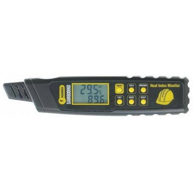 GENERAL SAM800IND Pocket Heat Monitor,32 to 122 Degrees F