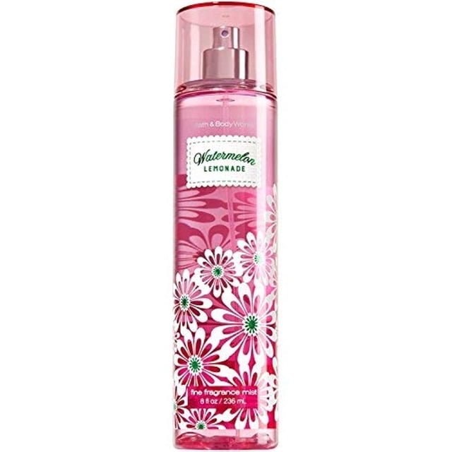 Fragancia fina Perfume Bath & Body Works en aerosol, sandía y limonada