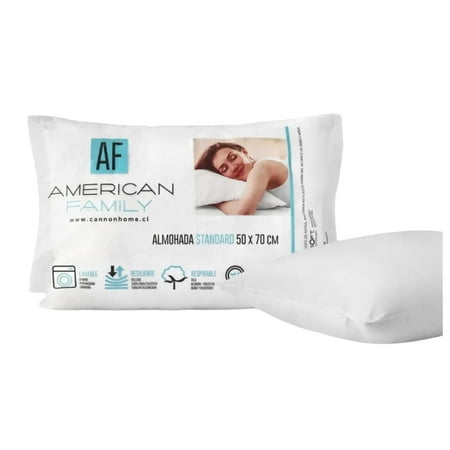 Pack 2 Almohadas 50x70cm Hipoalergenicas Flex Cannon Cannon Lider.cl