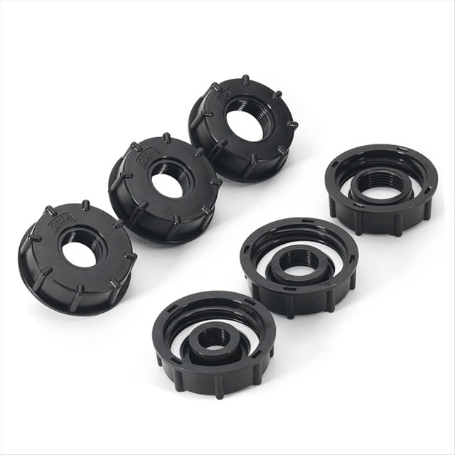 Adaptador de Válvula de Barril de Tonelada Ibc Barril de Tonelada 4 Minutos 6 Minutos Adaptador Reductor de 1 Pulgada