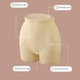 thumbnail image 4 of Pantalones Cortos de Poliéster para Levantamiento de Cadera Bodycon Shaping Cojín de Entrepierna 3D que Forma con Cojín de Esponja Fijo para Mujeres ANGGREK Otros, 4 of 8