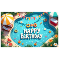 thumbnail image 6 of Vibrant Design Happy Birthday Swimming Pool Summer Theme Float Decoration Party Banner for Pool Party Beach Celebration Outdoor Event, 6 of 7