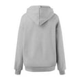 thumbnail image 5 of Oversized Hoodies for Women 2025 Drop Shoulder Loose Plain Hoodie with Pockets Hooded Sweatshirt Women Pullover, 5 of 6
