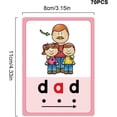 thumbnail image 5 of Flash Cards for Kindergarten – 70 Common Word Cards – Early Learning Games for Ages 3 Home, Travel, Kindergarten, 5 of 5