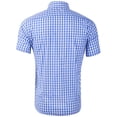 thumbnail image 3 of IROINNID Men's Short Sleeve Hawaiian Style Printed Stylish Blouse, 3 of 7