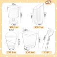 thumbnail image 2 of Set de 380 mini vasos para postres LifeIdeas de 3 oz y 5 oz, 2 of 8