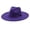 Purple, variant on Fedora Hats for Men Women Wide Brim Classic Dress Panama Hat with Ribbon Band for Daily Life and Party
