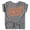 Orange on Granite Heather Shirt, variant on Spooky Babe Retro Spiderweb Shirt for Baby and Toddler Youth Girls Halloween and Fall Shirt Orange on Vintage Burgundy Shirt 18 Months
