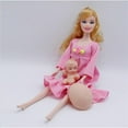 thumbnail image 3 of muñeca embarazada muñeca tener un bebé ños juguete educativo cabellero dorado CUTICAT muñeca de mamá embarazada, 3 of 8