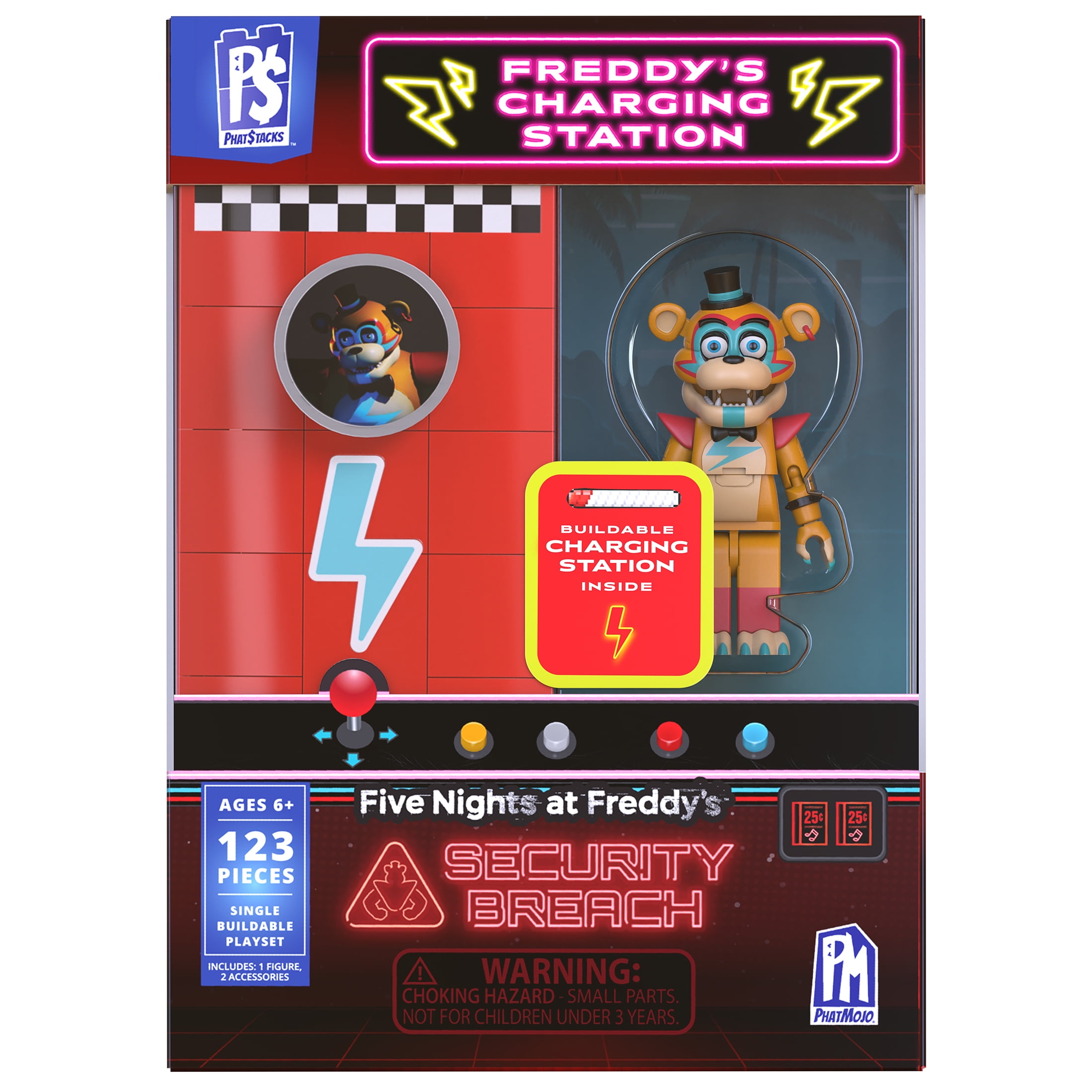 FNAF Action Figures: Five Nights at Freddy's Playset Stage with