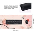 thumbnail image 3 of Pink Mouse Pad 35.4 X 15.7 Inch XXL Modern Abstract Line Art Floral Full Desk Mousepad Extended Large Non-Slip Rubber Base Big Keyboard Mat with Stitched Edges for Gaming Office, 3 of 6