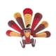 thumbnail image 3 of Candelabro de té con forma de pavo, candelabro de Acción de Gracias, para sala de estar, candelabro de té con forma de chimenea con de otoño Pavo sentado, 3 of 9