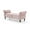 #2 Pink-Velvet, variant on Modern Cotton Linen End of Bed Storage Bench with Rolled Arms, Pull-Up Upholstered Storage Ottoman Bench with Solid Wood Legs for Bedroom Living Room