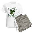 thumbnail image 5 of CafePress - Craic Dealer Women's Light Pajamas - Women's Short Sleeve Print T-Shirt and Pants Light Cotton Pajama Set, 5 of 7