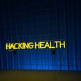 thumbnail image 2 of Glowneon Personalize Hacking Health Neon Sign, Long-lasting Wall Decor, 2 of 4