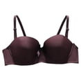 thumbnail image 5 of Sakmal Bralette Womens Bras Full Coverage Brown Push Up Lightly Lined Womens Bras 34, 5 of 5