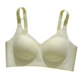 thumbnail image 2 of Turilly Bras Womens V Neck Wireless Bra With Thin Straps Seamless Plus Size Support Everyday Bras, 2 of 8