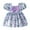 Purple, variant on Baby Girls Summer Dress Toddler Print Princess With Ruffled Hem Casual Party Outfit For Holiday Beach Pink Dress For Girls 6M-3Y