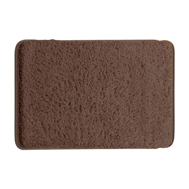 Yhmxh Decoración del baño Alfombrillas de baño gruesas, absorbentes, antideslizantes, para dormitorio, para puerta Organizadores y almacenamiento de baño Accesorios de baño