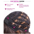 thumbnail image 4 of Peluca de Cosplay Rizada Sintética Elegante de 26 Pulgadas, Pelucas de Disfraz en Espiral Resistentes Al Calor de Pelo Largo Y Liso para Mujer Y Mujer Gris negro Sunnimix Pelucas de mujer, 4 of 8