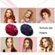 thumbnail image 5 of Pack de 2 gorros de satén para dormir, rizos de seda, gorro de dormir de seda transpirable, gorro de seda ajustable, gorro de seda para dormir, capucha de satén suave para mujeres y niñas (negro), 5 of 5