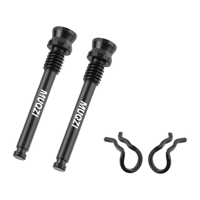 bedienty Bike Disc Brake Pads Threaded Pins Spare black Riding Replacement Components Parts black 31mm 10mm