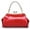 Red, variant on XiaoBanDeng Glossy Patent Leather Handbags Women Kiss Lock Purse Top Handle Handbag Evening Bag Satchel Shoulder Crossbody Bag