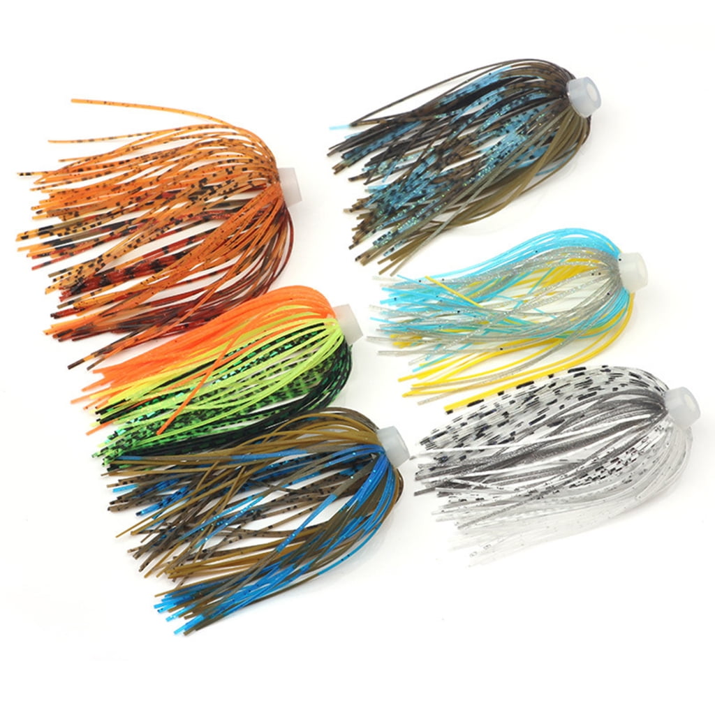 9.5 inch fishing lure skirts suppliers Thin Cut Replacement lasting value and versatility on the water by being able to change colors for any fishing condition. Silicone Fishing Skirts - Skirts