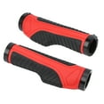 thumbnail image 1 of Bike Handlebar Grips, Double Lock Anti Slip Shock Absorbing Rubber Handle Grips for Mountain Bike, 1 of 8