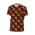 thumbnail image 6 of Wukai Cute Squirrel Print Men's Short-Sleeved Mesh T-Shirt,Quick-Dry Short Sleeve Workout T-Shirt-4X-Large, 6 of 8