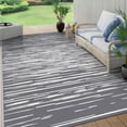 thumbnail image 4 of Ileading Outdoor Rugs 8'x10' for Patios Clearance Waterproof Patio Rugs Reversible Mats Plastic Straw Rug Large Outside Area Rug Door Mat for RV,Patio,Backyard,Deck,Beach,Trailer,Camping, 4 of 10