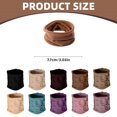 thumbnail image 3 of New Cotton Elastic Ribbon Rope Bracket Ponytail Headwear Ribbon Accessories Thick Or Curly Hair Wide Edge Seamless Headband, 3 of 8