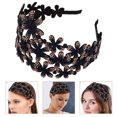 thumbnail image 2 of MRLESS Rhinestone Inlaid Wide Headband Elegant Sparking Flower Headband Anti-Slip Bridal Hair Clasp Fashion Headband for Women, 2 of 8