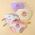 thumbnail image 4 of GYRATEDREAM Girls Soft Cotton Underwear Kids Comfort Panty Briefs Toddler Undies Teens Briefs Pack of 4 for 2-3 Years, 4 of 9