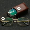 thumbnail image 3 of Gafas de lectura plegables, portátiles, progresivas, biofocales, para hombres, padres, anti-rayos azules, gafas para presbicia., 3 of 6