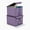 Light Purple, variant on File Organizer Box with Lid, Large Hanging File Folder Organizer with Plastic Slide, Collapsible Portable Filing Storage Boxes for Office/Decor/Home (Black, 14.9 x 12.59 x 10.8 inch)