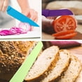 thumbnail image 5 of Classic Cuisine Colorful 10-Piece Stainless Steel Kitchen Tools Knife Set with Magnetic Bar, 5 of 6